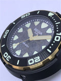 Custom made Regia Diver patina and aged dial - Black dial (free shipping) (1 piece only)