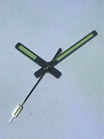 Upgrade to Version2 62MAS 3 facet laser cut 3 hands - Silver (free shipping)