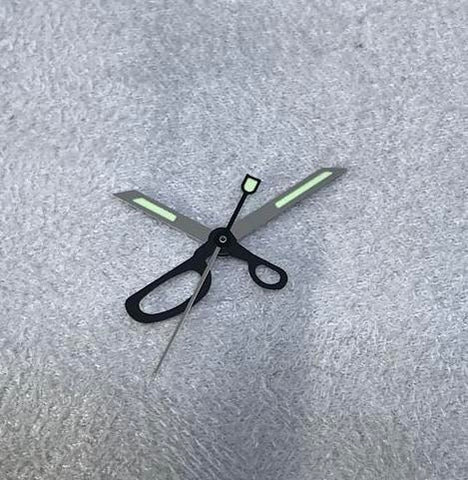 Upgrade to Scissor laser cut 3 hands - Hr/Min/Sec (free shipping)