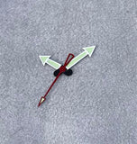 Upgrade to Double Arrow laser cut 3 hands - Hr/Min/Sec (free shipping)