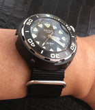 Regia Diver - Black dial (Silver) (free shipping)