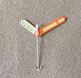 Upgrade to Straight laser cut 3 hands - Hr/Min/Sec (free shipping)