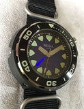 Regia Diver - NEW Blue sunburst dial (Silver) (free shipping)