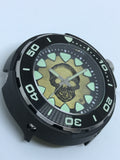 Timothy John custom painted dial (Regia Armour Fish Diver -silvertone) (free shipping) (1 piece only)