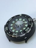 Timothy John custom painted dial (Regia Armour Fish Diver -silvertone) (free shipping) (1 piece only)
