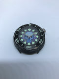 Timothy John custom painted dial (Regia Armour Fish Diver -silvertone) (free shipping) (1 piece only)