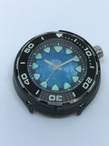Timothy John custom painted dial (Regia Armour Fish Diver -silvertone) (free shipping) (1 piece only)