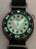 Regia Diver - NEW White Scuba Ghost dial (Silver) (free shipping)
