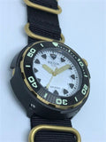 Regia Diver - NEW White Scuba Ghost dial (Gold) (free shipping)