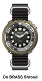 Regia Diver - Black dial (Silver) (free shipping)