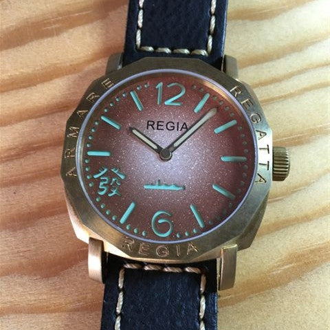 R105 / Starburst - Number dial (engraved bezel) (free shipping)